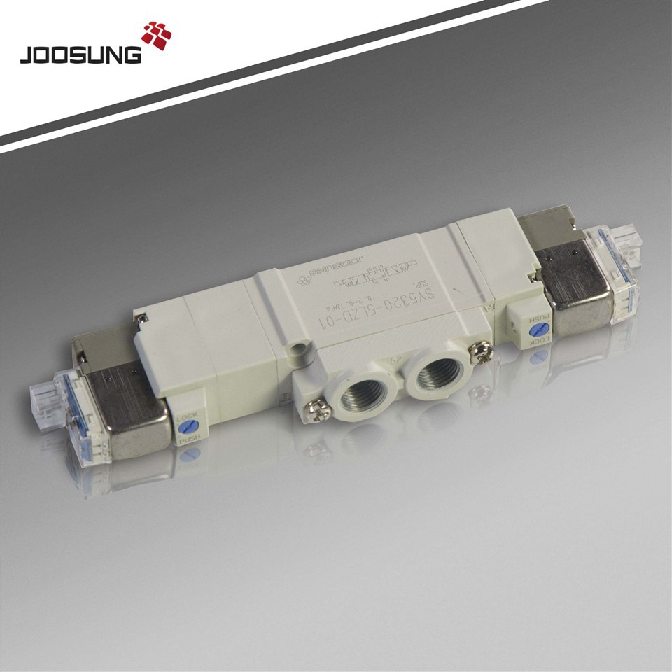 SY5420-5LOUD-01 5/2-طريقه Solenoid والوز